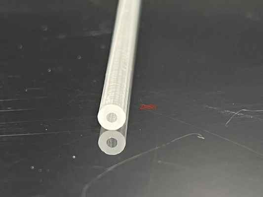 水晶石英ガラスの光学磨かれたサファイアの管/棒K9の高い硬度の抵抗
