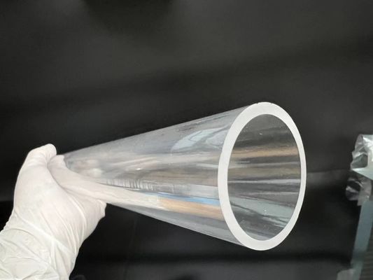 高い硬度のサファイアの管の反傷の管は透明で高い硬度を形づける