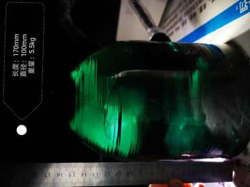 緑のサファイア ガラスの時計ケースAl2O3の単結晶のカスタマイズされたサイズ