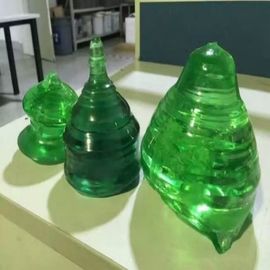 時計ガラスのカスタマイズされたサイズのための緑レーザーのサファイア ガラスの人工的な単一