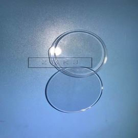 30-50mmの腕時計の光学ガラスのための透明なサファイア ガラスの時計ケースの版