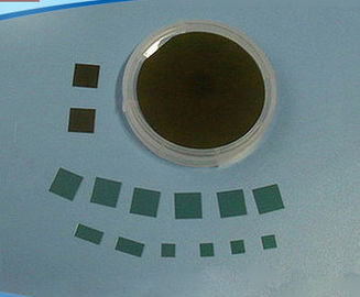 カスタマイズされたサイズの炭化ケイ素のウエファー10x10x0.5mm 4H-N SiCの水晶の破片