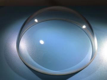 半球のサファイア ガラスのドーム光学150mm 76mm磨かれる50mmカスタマイズされる