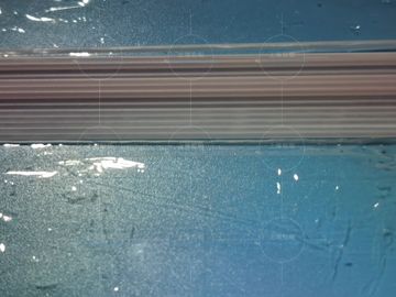 直径1mm 100mmの長さレーザーのサファイア ガラス棒はサファイア ガラスを添加しました