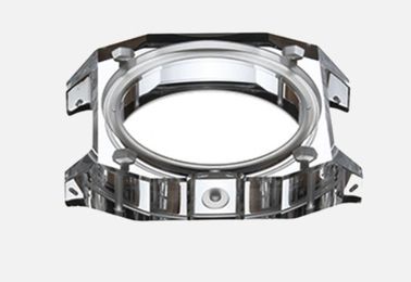 正方形の形の99.99%純度に抵抗する注文のサファイアの腕時計のガラスの摩耗