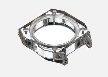 正方形の形の99.99%純度に抵抗する注文のサファイアの腕時計のガラスの摩耗