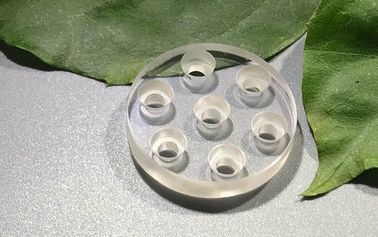円形のサファイア流しのホール・ハイの熱伝導性のガラス レンズ アセンブリ部品