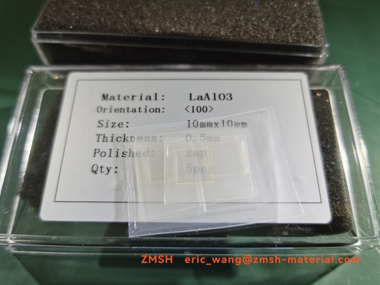 0.5mmのLaAlO3水晶ウエファーのラオス人の単結晶の基質
