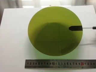 8インチ200mm Nのタイプ炭化ケイ素のウエファーの水晶インゴットSiCの基質