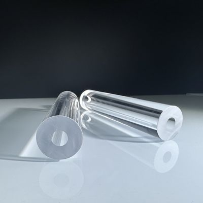 産業総合的なサファイアの管は磨かれたAl2O3水晶をカスタマイズしました