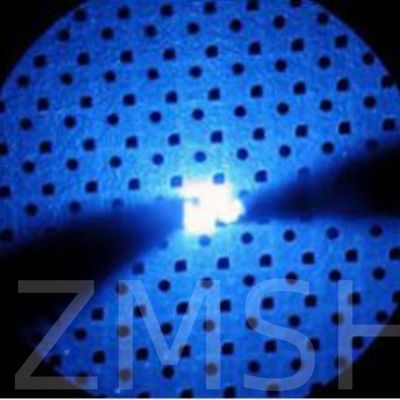 2インチ 4インチ GaN ベース ブルーグリーン LED 平面または PPS サファイア MOCVD DSP SSP