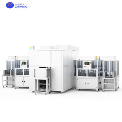セラミックディスク清掃・ワックシング 統合機械 自動化半導体産業
