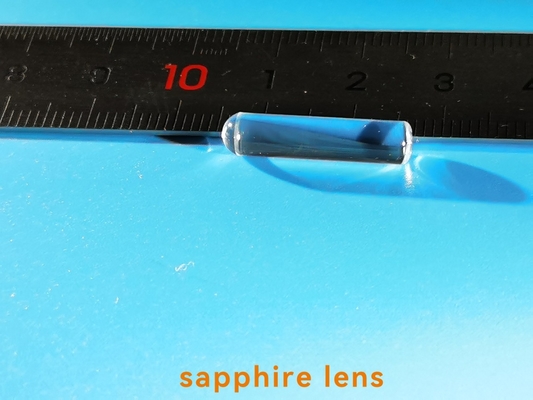 プランジャー棒が付いている表面の磨かれたサファイアの光学WindowsすべてのCrylinder棒レンズ