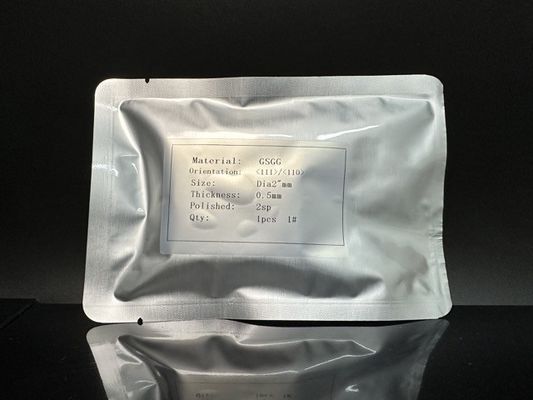 よい価格 2インチGSGG Gd3 （Sc2Ga3）のO12水晶基質物質的なSGGG CaMgZr GGG TGG オンライン