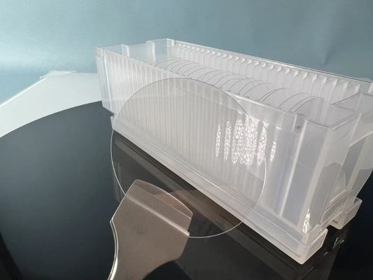 よい価格 2インチ50.8mmのサファイアの基質のウエファーの二重側面はMの軸線Cの軸線Aの軸線を磨いた オンライン