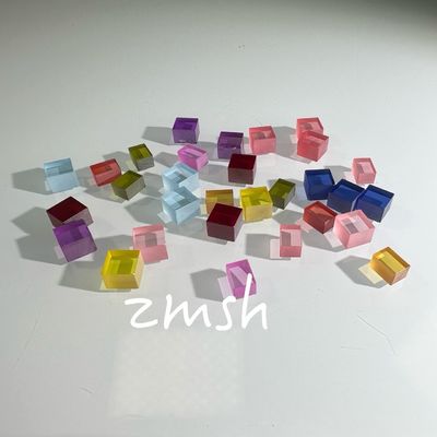 よい価格 人工栽培 ドーピング色 サファイアAL2O3 カスタマイズされたCZ方法 ルビーブルー パドパラッチャ オンライン