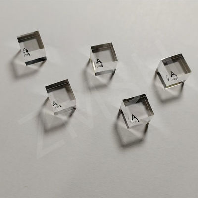 よい価格 10x10x10mmt 透明性のあるSiC光学レンズ 4H-SEMI 硬さ 9.0 カスタマイズされた形 オンライン