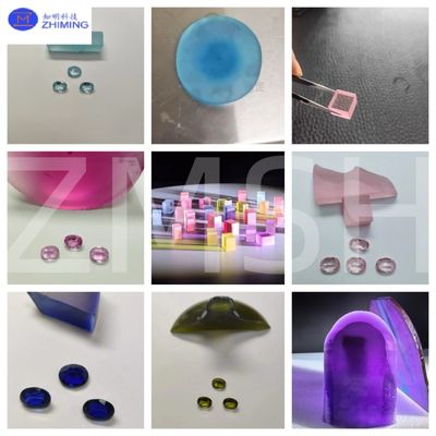 よい価格 Colored Synthetic Gemstones Widely Used for Decorations and Optical オンライン
