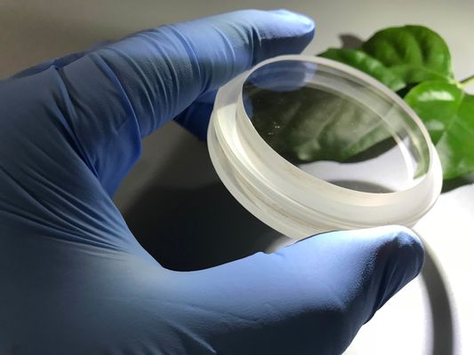 よい価格 真空装置のためのカスタマイズされた形のサファイアの部品の光学ステップ レンズの磨かれた表面 オンライン