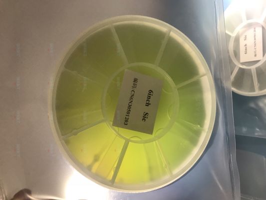 よい価格 カスタマイズされたSicのウエファーSiCの単結晶4H-Nのタイプ倍の側面の磨かれた表面 オンライン