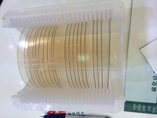 よい価格 6N純度DSP表面のUndoped HPSIのダミーの主な等級SICのウエファー オンライン