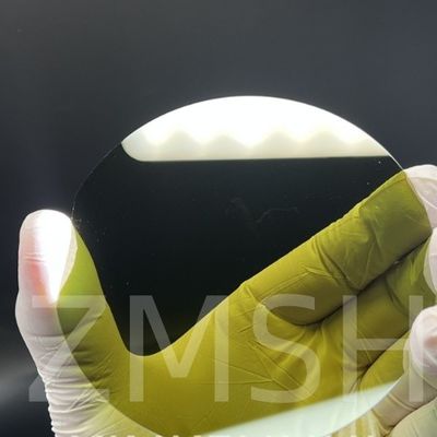よい価格 4H N型 半型 SiC ウェーファー 6インチ 12インチ SiC ウェーファー SiC 基板 ((0001) 双面ポーリング Ra≤1 nm カスタマイズ オンライン