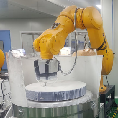 ロボット表面仕上げ装置によるワークの研磨・研削