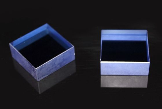 よい価格 10x10mm 赤・緑・青サファイアブロック、ドーピング人工サファイア結晶ブロック オンライン
