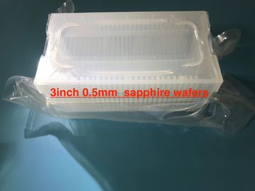 よい価格 76.2mmのAl2O3水晶サファイアの基質2 4つの6インチSSP DSP 0.5mm C -軸線 オンライン