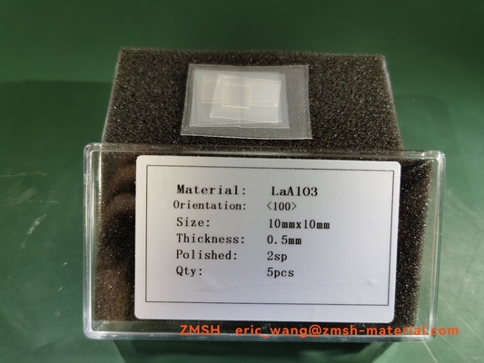 よい価格 0.5mmのLaAlO3水晶ウエファーのラオス人の単結晶の基質 オンライン