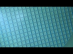 水晶ホウケイ酸ガラスのパンチ穴